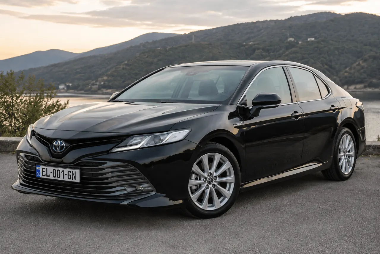Toyota Camry 2022 с водителем в Тбилиси