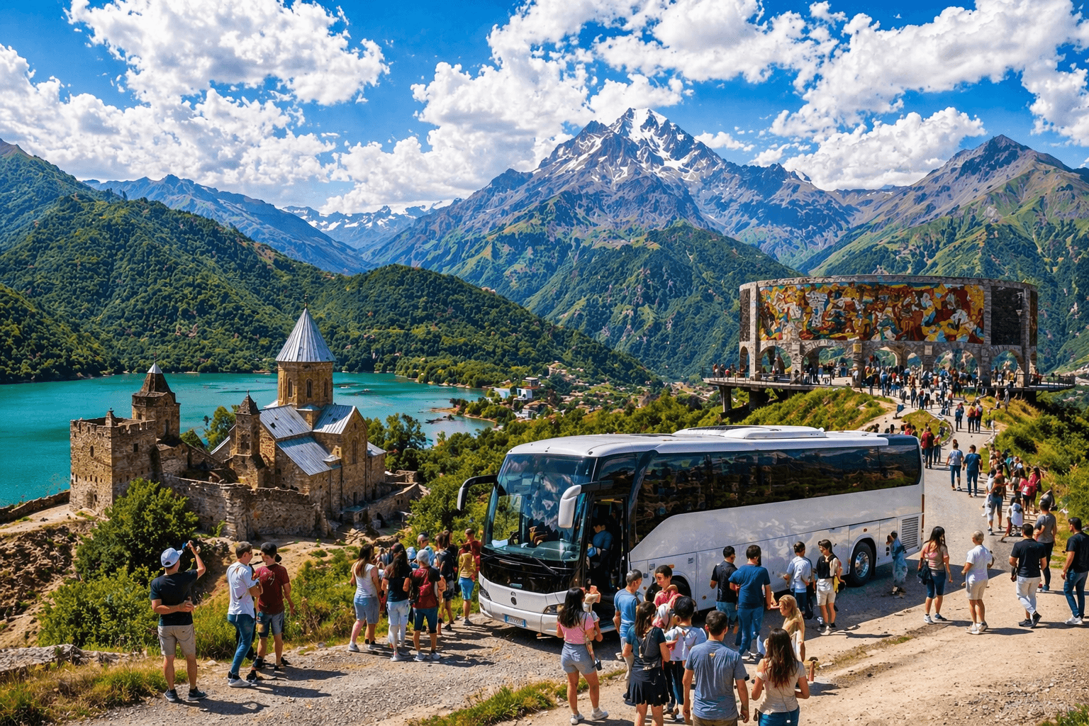 Тур в Казбеги