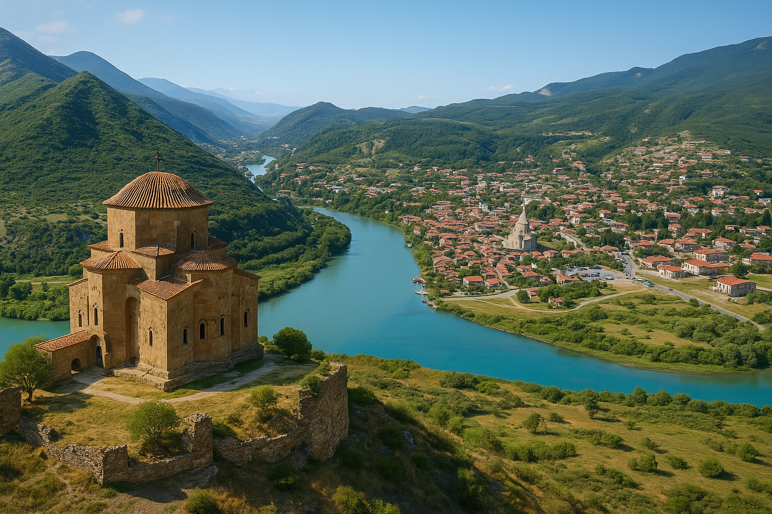 Тур в Гори — музей Сталина — Уплисцихе — Мцхета — Джвари